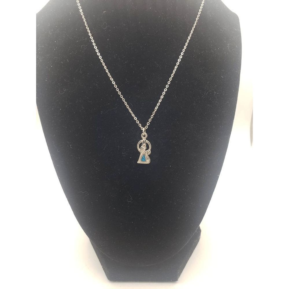 Native American Pewter Necklace - Designed Howling Wolf at Open Moon Design w/ T